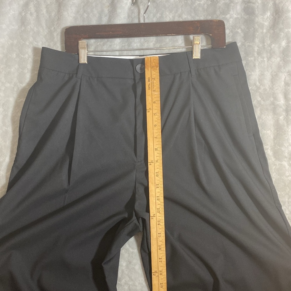 Zara High Waisted Black Wide-Leg Pants Size XL NWOT - Picture 11 of 14